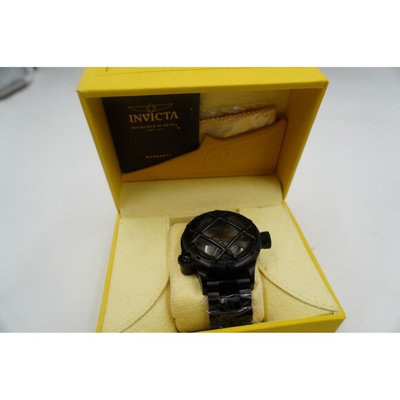 Invicta Russian Diver 26467 Men's Black Stainless Steel Watch | 52mm Quartz Dive - Picture 1 of 11